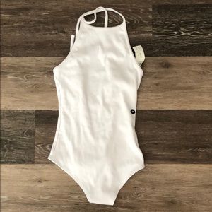 NWT Abercrombie & Fitch high neck/halter bodysuit